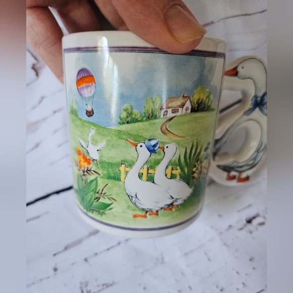 Vintage Farm Ducks Made in Japan Coffee Tea Mug - Picture 3 of 8